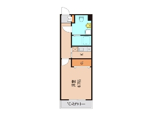 一棟売りアパート 船橋市東中山2丁目 間取図