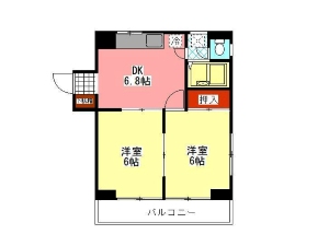 レックスマンション 船橋 賃貸マンション 間取図