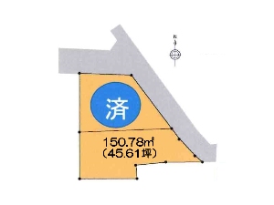 土地 船橋市海神4丁目 区画図