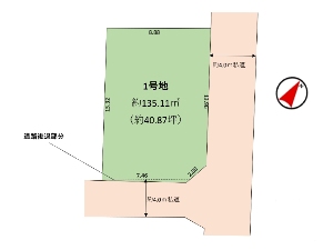 土地 船橋市新高根4丁目 区画図