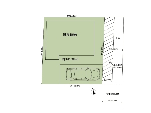 土地 船橋市前原西1丁目 区画図