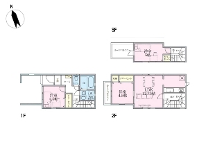 新築一戸建て 船橋市北本町2丁目 間取図