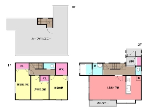 新築一戸建て 新築一戸建て 船橋市夏見2丁目 間取図