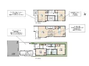 新築一戸建て 船橋市栄町1丁目 間取図