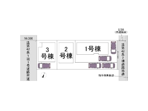 新築一戸建て 船橋市習志野台5丁目 配置図