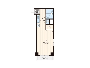 成瀬第一マンション 船橋 賃貸マンション 間取図