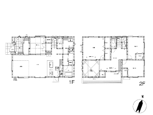 中古一戸建て 船橋市夏見7丁目 間取図